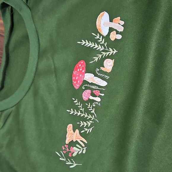 SHEIN Forest Green Fleece Top - Picture 7 of 7